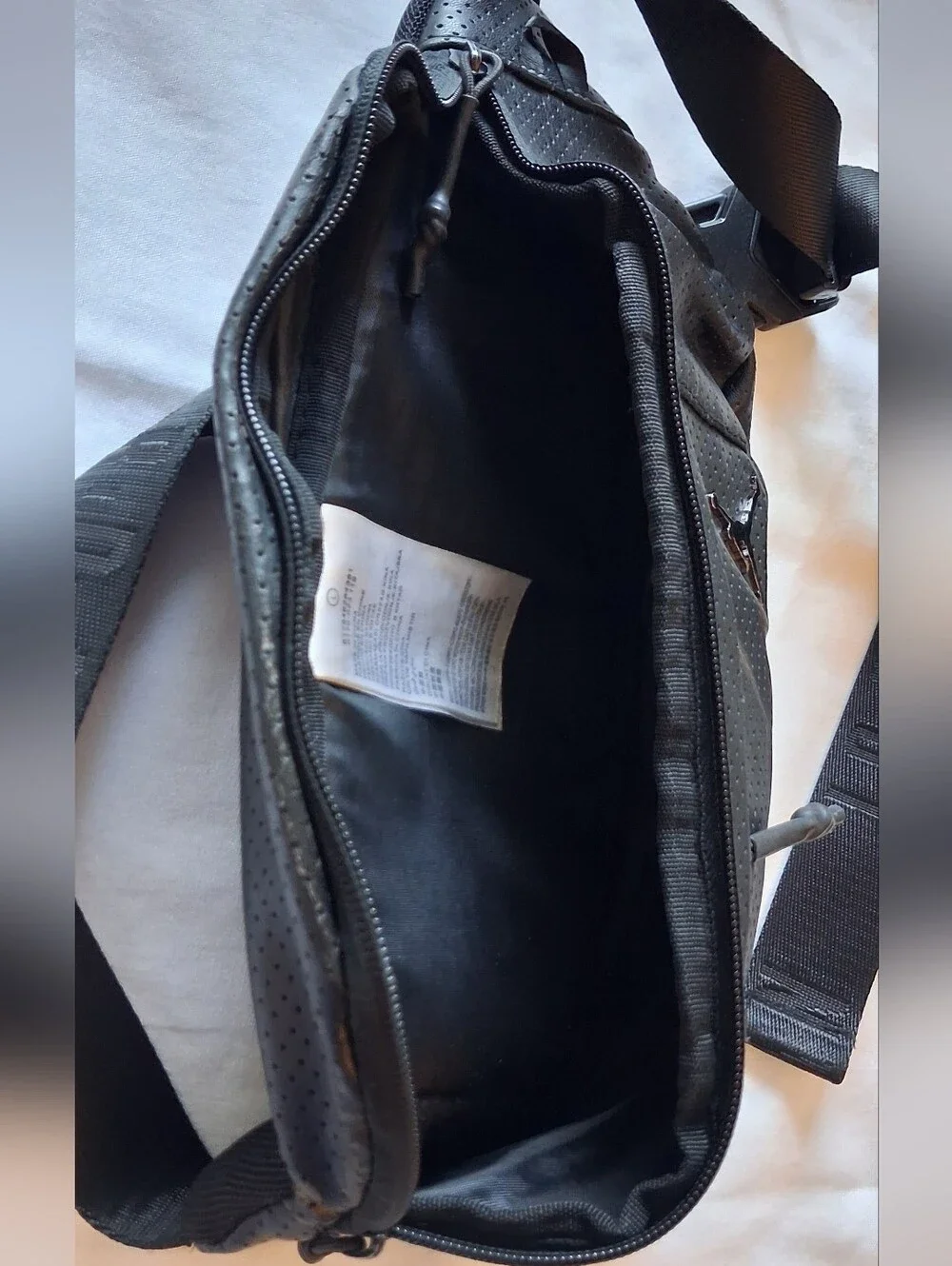 Jordan Black Waist Pack with Jumpman Logo